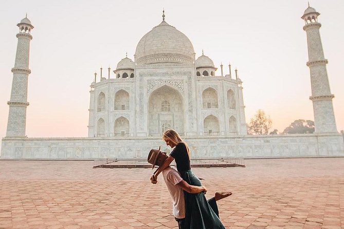 1-Day Private Agra and Jaipur Tour from Delhi - At the Taj Mahal, two hours is focused but useful