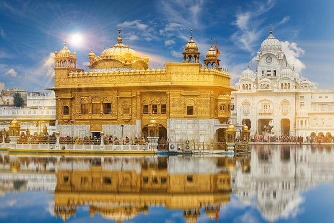1-Day Trip to Golden Temple,Amritsar from Delhi with Both side Commercial Flight - Durgiana Temple and its sacred lake