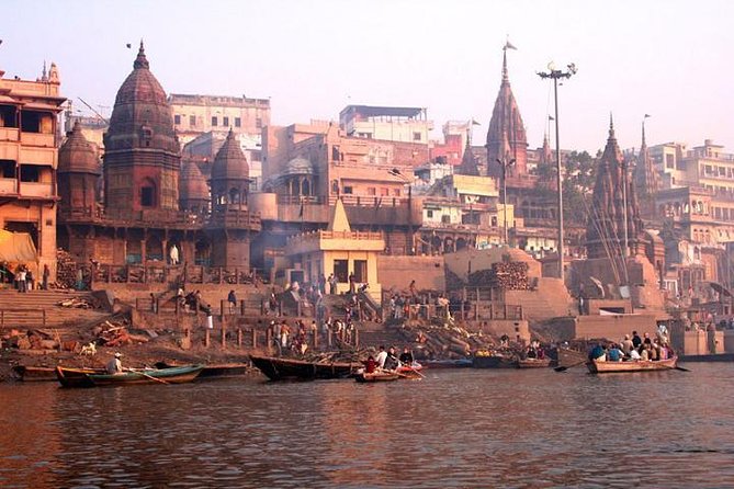 1-Day Trip to Varanasi from Delhi with Both side Commercial Flights - Your first look at the Ganges from a morning boat