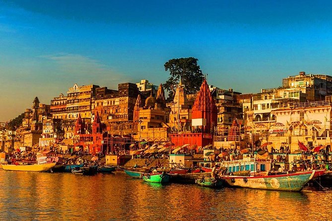 9 - Days Private Golden Triangle Tour with Khajuraho & Varanasi - Sunrise on the Ganges before your flight