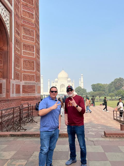 Agra: skip-the-line Sunrise Taj Mahal with Mausoleum Tour - Private car, pickup, and the end of the day