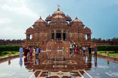 Akshardham Evening & Morning tour exhibition water fountain Show