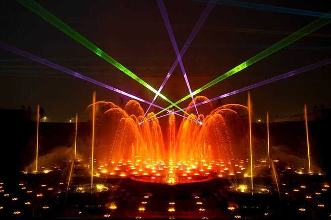 Akshardham Evening & Morning tour exhibition water fountain Show - The no-phone rule is serious, but manageable