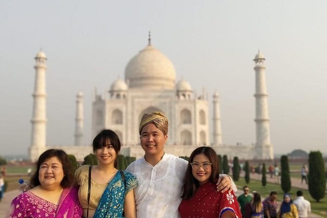 All-Inclusive Private Tour From Delhi To The Taj Mahal - Mehtab Bagh and the view across the Yamuna