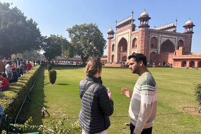 All Inclusive Taj Mahal & Agra Tour by Superfast Train From Delhi - Mehtab Bagh and the Taj Mahal Across the Yamuna