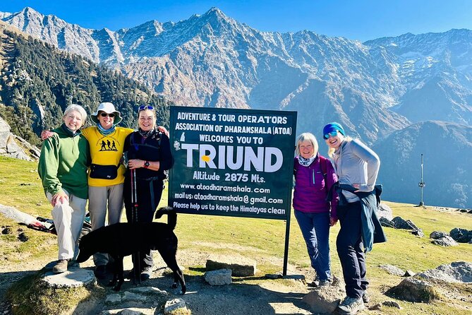 Dalai Lama Himalayan Trek - Triund Hill brings the biggest views and hardest walking
