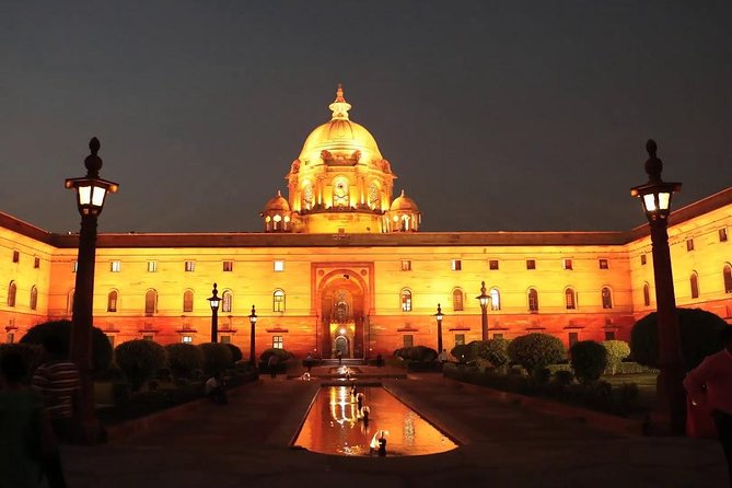 Delhi by Evening Tour with Private AC Car, Guide & Dinner - The Red Fort from the edge of Old Delhi
