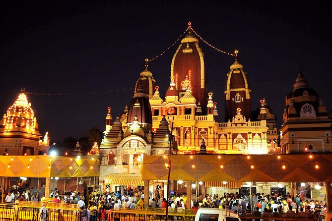 Delhi by Evening Tour with Private AC Car, Guide & Dinner - Birla Mandir, a working Hindu temple