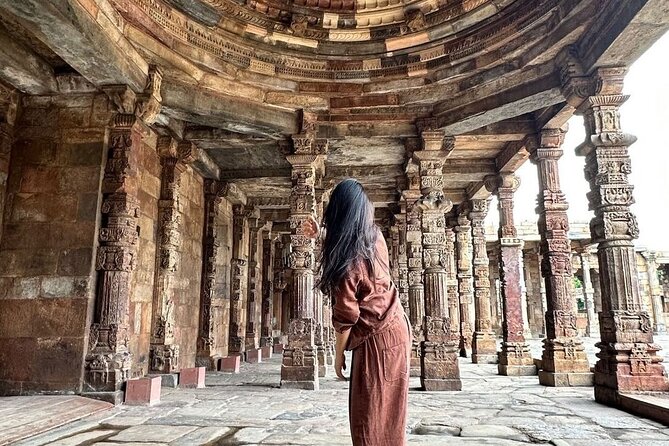 Delhi: Old & New Delhi Full And Half Day Private Guided City Tour - Qutub Minar in a short visit