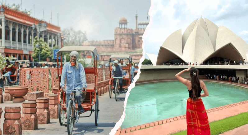 Delhi: Old & New Delhi Private Tour with Rickshaw Ride - Key points to know before booking