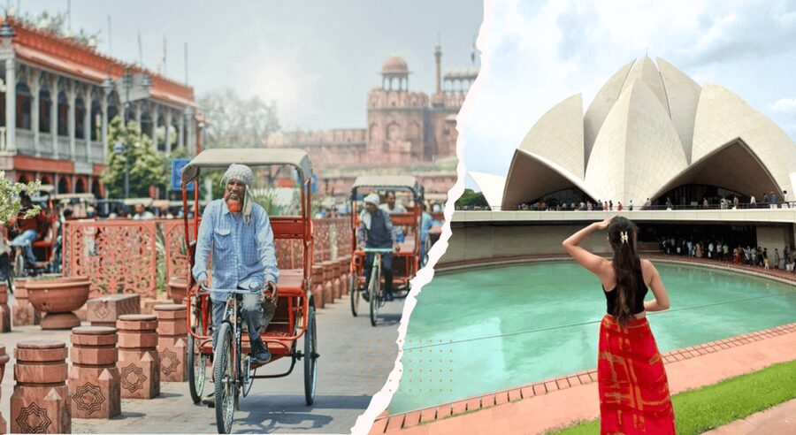 Delhi: Old & New Delhi Private Tour with Rickshaw Ride - What the private car changes