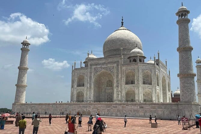 Delhi: Same Day Taj Mahal & Agra Fort Tour with Baby Taj & Lunch - The Baby Taj and its fine stonework