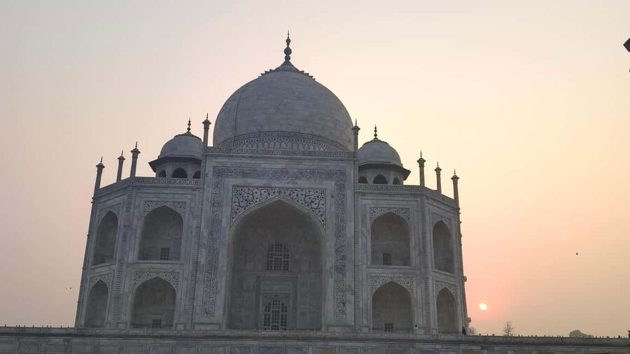 From Delhi: 5 Day Golden Triangle, Safari, & Bird Sanctuary - Day 2: Taj Mahal at sunrise and Agra Fort