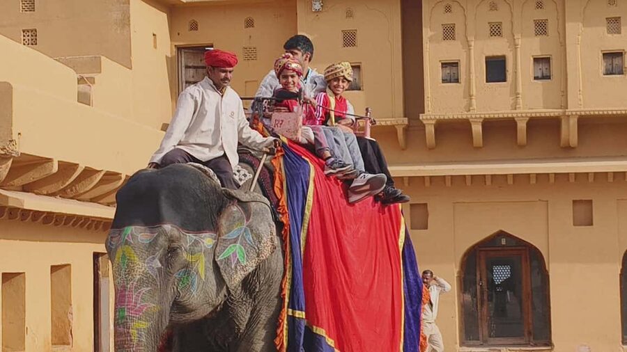 From Delhi: 5 Days Golden Triangle Tour - Day 4: Amber Fort, City Palace, and Jaipur’s famous facades