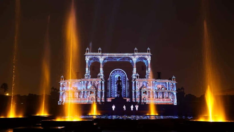 From Delhi: Akshardham Exhibition and Sahaj Anand Water Show - What the $8 price really covers