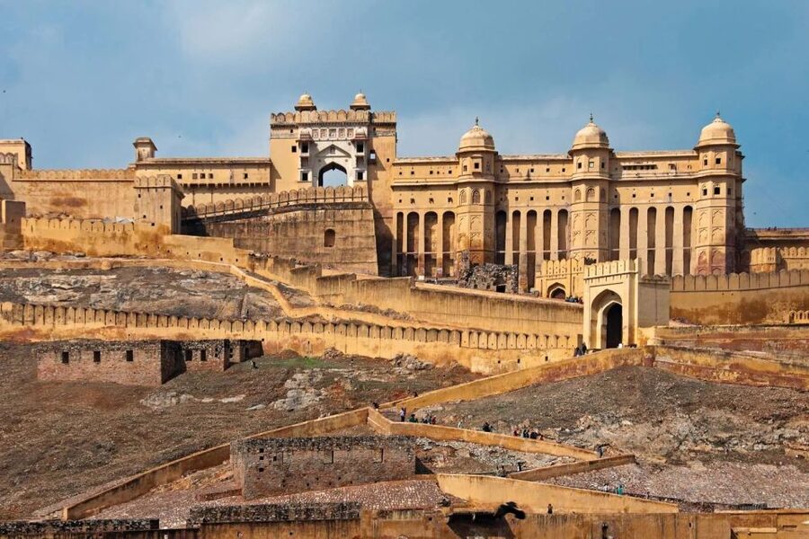 From Delhi: Jaipur Private Tour with Guide & Hotel Pickup - Gaitor’s marble memorials