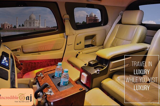 From Delhi: Luxury Taj Mahal Day Tour By Audi / BMW/ Mercedes - A long but easy Delhi to Agra day