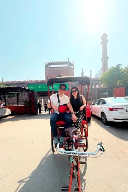 From Delhi : Old and New Delhi Private Full or Half-Day Tour - Red Fort from the outside