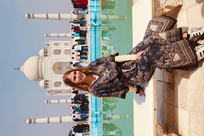 From Delhi Private Taj Mahal and Agra Day Trip by Gatimaan Train - Three hours at the Taj Mahal