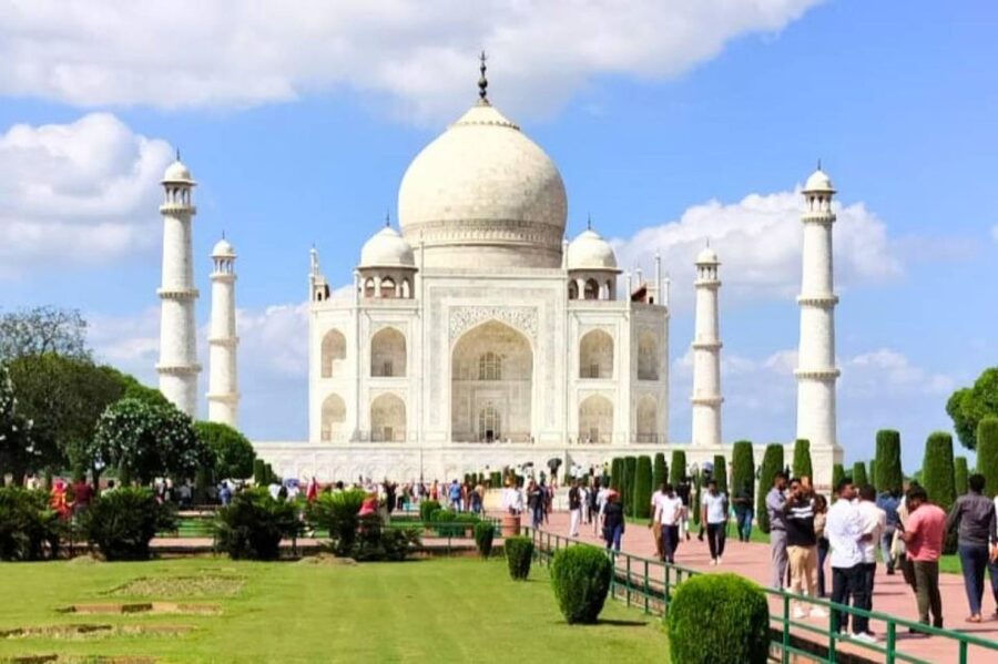 From Delhi: Same Day Taj Mahal, Agra Day Tour By Car - Marble inlay craft before leaving Agra