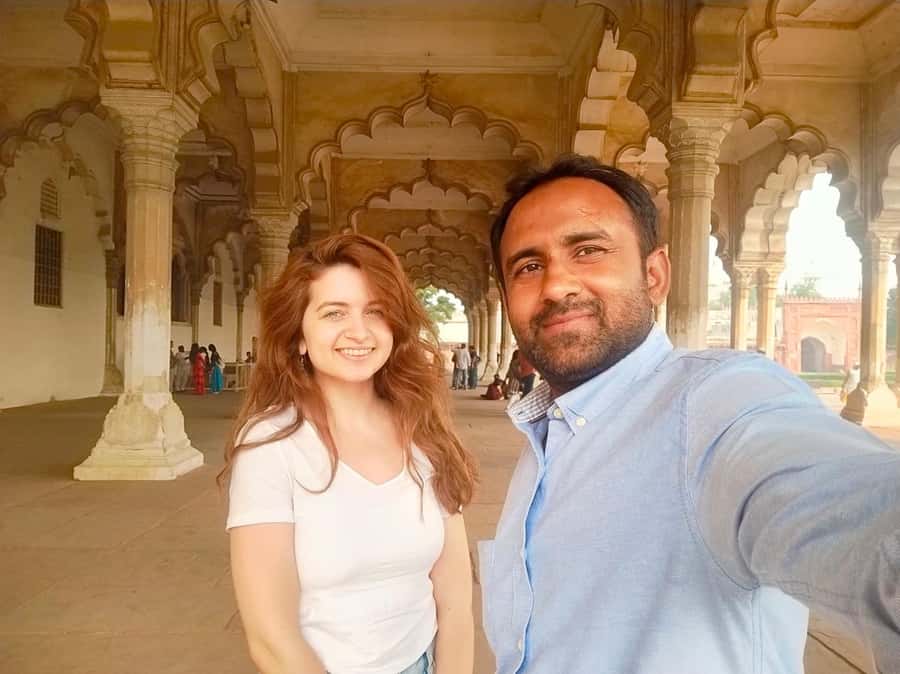 From Delhi: Same Day Taj Mahal Tour with lunch in 5 star - Agra Fort, the Mughal seat of power