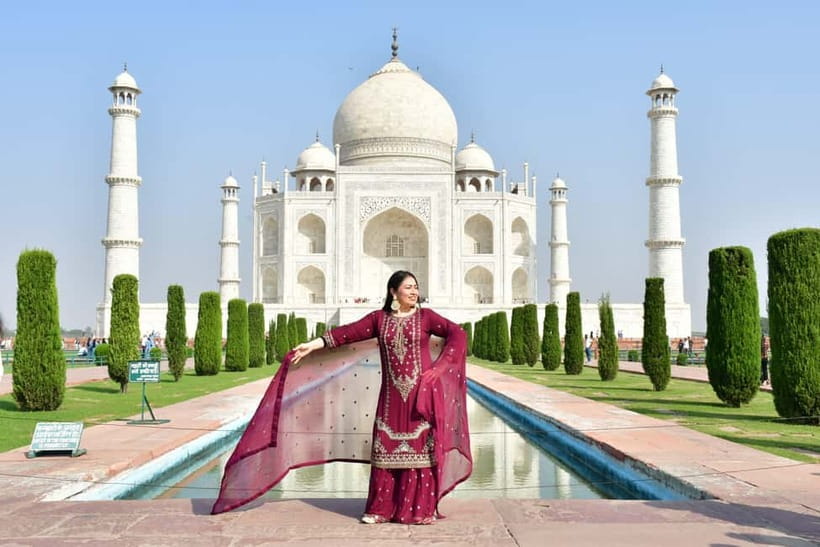 From Delhi: Same Day Taj Mahal Trip By India's Fastest Train - Three hours at the Taj Mahal