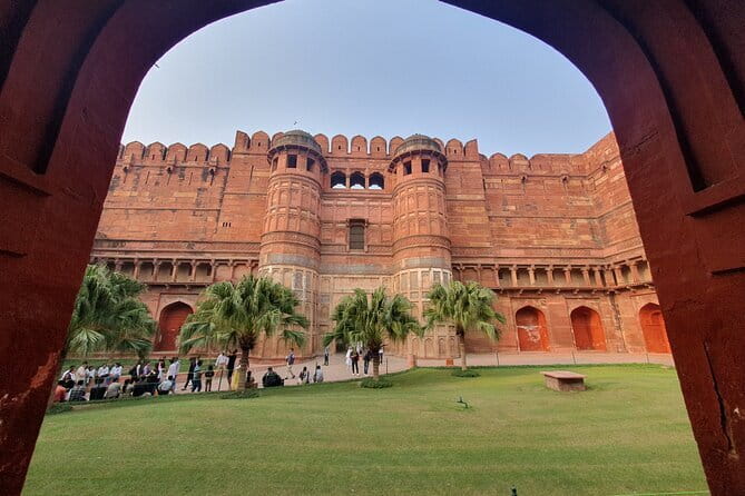 From Delhi: Sunrise Taj Mahal tour with Elephant Conservation - Lunch and a taste of Agra