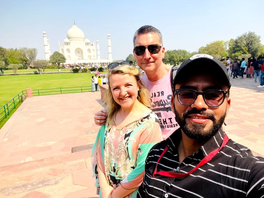 From Delhi: Taj Mahal and Agra Day Tour by Super-fast Train - Agra Fort and the view across the Yamuna