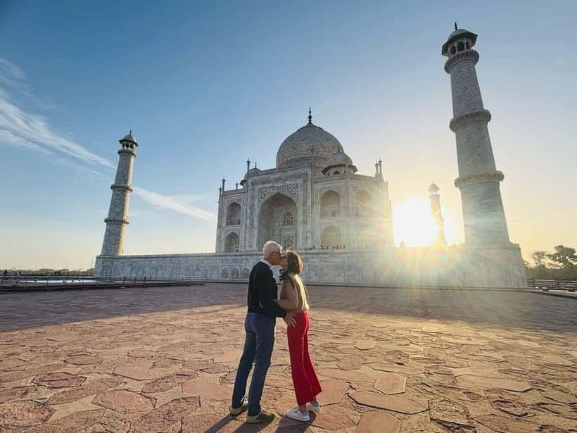From Delhi: Taj Mahal Sunrise, Baby Taj & Agra Fort Day Tour - Seeing the Taj Mahal with a local guide