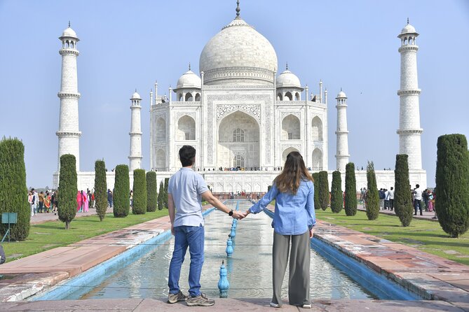 From delhi:(Vip entry)All Inclusive Taj Mahal & Red Fort day trip - Key points at a glance