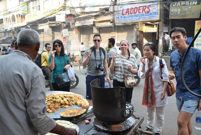 Half-Day Food Tour with Cycle Rickshaw ride to Masterji Kee Haveli - Food, comfort, and the pace of the morning