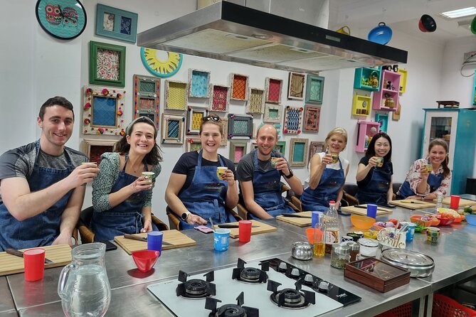 Local Market Tour & Five Course Meal Class - Inside the Tastesutra cooking studio