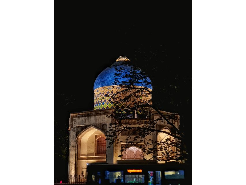 New Delhi: Guided Night Photography & Heritage Tour of Delhi - Safdarjung’s Tomb under the lights