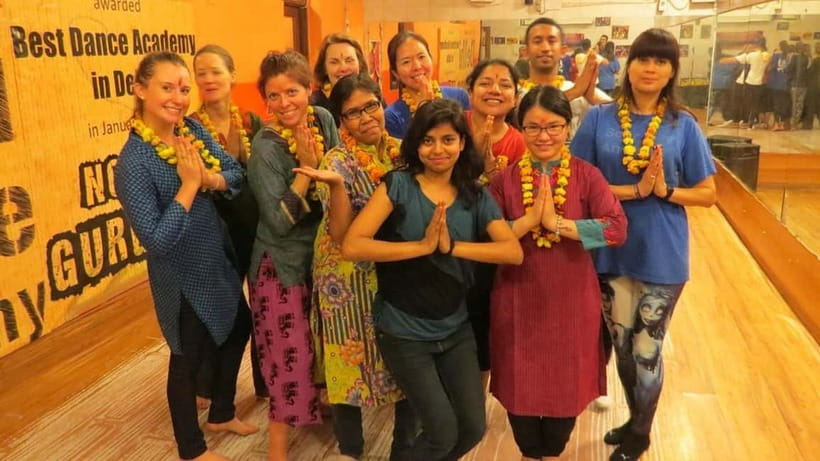 New Delhi: Namaste India Bollywood Dance Workshop - The Malas and Teekas set the tone