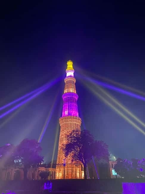 New Delhi: Qutub Minar Light & Sound Show Tour - Key points to know before you book