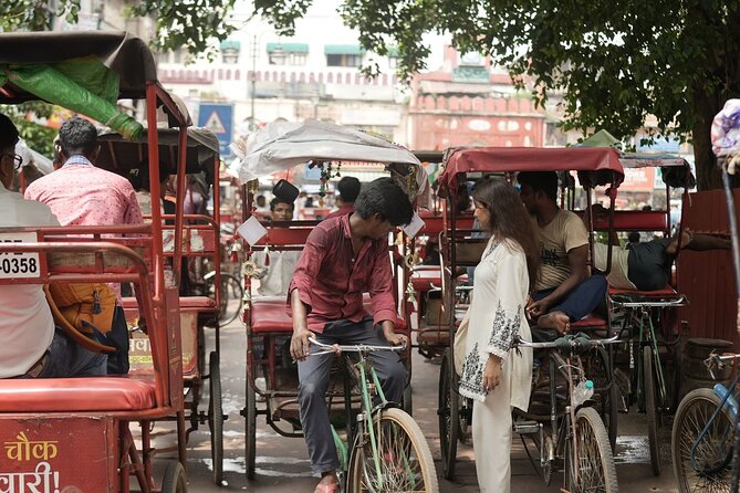Old Delhi Food Walk by Haveli Dharampura [Private] - Riding to Khari Baoli spice market