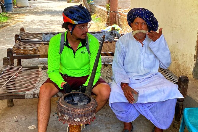 Premium Delhi Aravalli Organic Cycle Tour - A glimpse of Real and Rural India - Meeting at 7 AM and getting set up