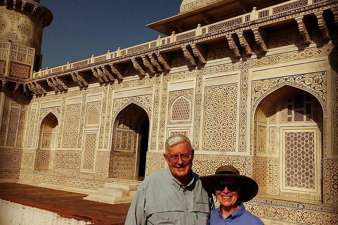 Private Day Trip to Taj Mahal & Agra Fort from Delhi - Mehtab Bagh: the Taj Mahal from across the river