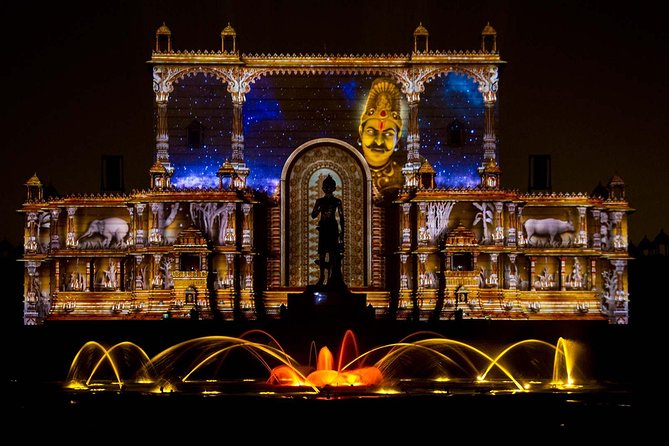 Private Evening Tour of Akshardham Temple with Musical Fountain Show - Why the evening setting works well at Akshardham