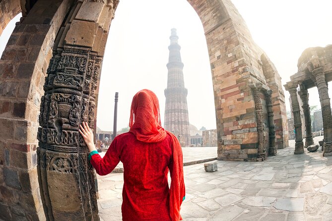 Private Old and New Delhi City Full Day or Half Day Tour - Qutub Minar and the southern edge of Delhi