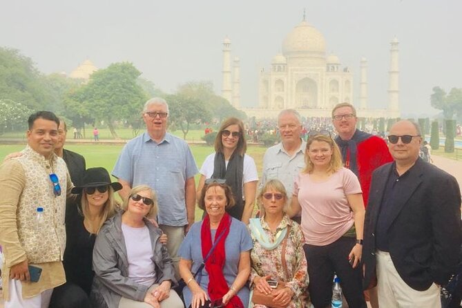 Private Taj Mahal & Agra Day Tour by Superfast Train From Delhi - The Taj Mahal between 10:00am and noon