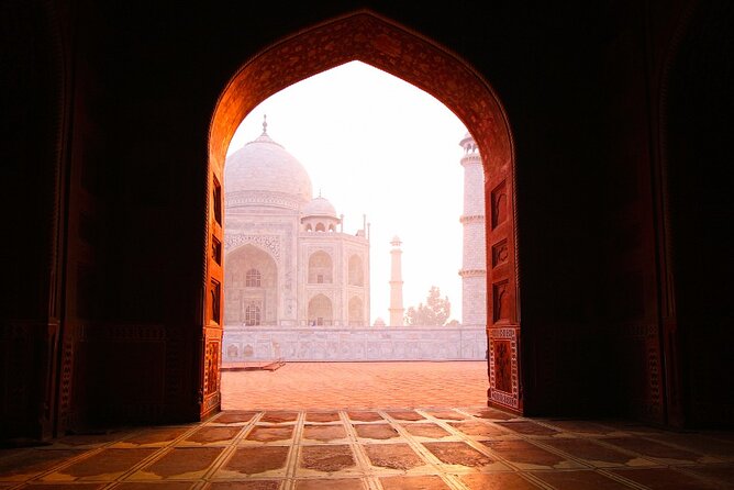 Private Taj mahal and Agra Tour from Delhi by Car - Entering the Taj Mahal with a private guide