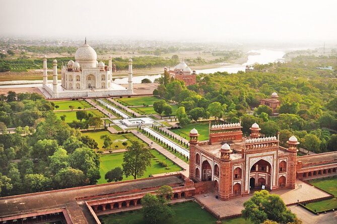 Private Taj Mahal Sunrise and Old Delhi Tour from New Delhi - Agra Fort after the marble monument