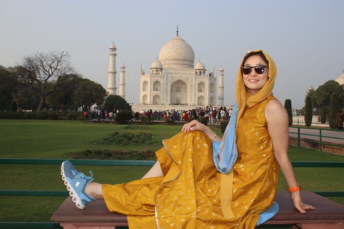 Same Day Agra/Taj Mahal Tour from Delhi : Private & all inclusive - The Taj Mahal: allow three hours for the main event