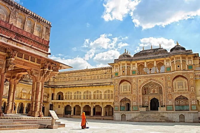 Same Day Jaipur Tour By Car - Jal Mahal from the shore of Man Sagar Lake