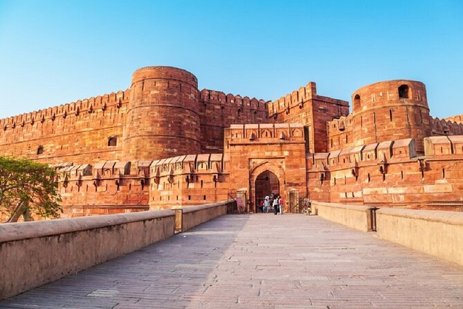 Same Day Taj Mahal/Agra Tour from Delhi : Private & All Inclusive - Agra Fort and the Mughal story