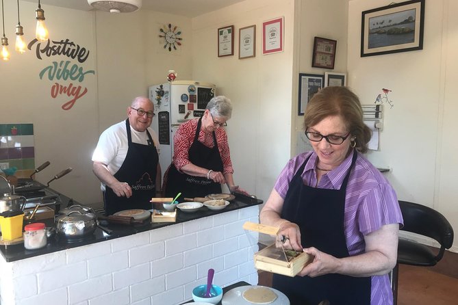 Spice Knight (Cooking Class -> Meal -> Local Market walk) - Cooking Indian food at Saffron Palate