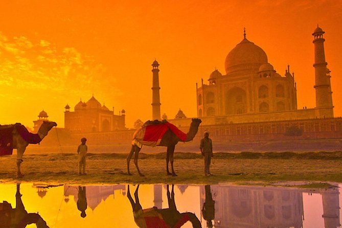 Sunrise Taj Mahal Tour By Car - Entering the Taj Mahal at 5:30 a.m.