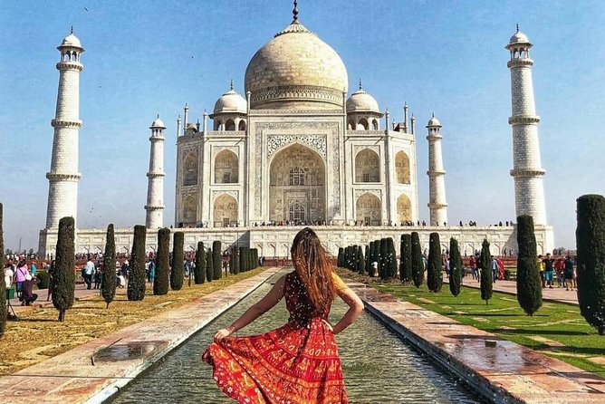 Sunrise Taj Mahal Tour with Agra Fort & Baby Taj from Delhi - Breakfast, then the massive walls of Agra Fort
