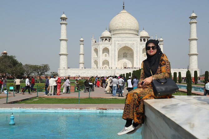Taj Mahal, Agra Fort and Baby Taj Full Day Private Tour by Car - One hour at Agra Fort